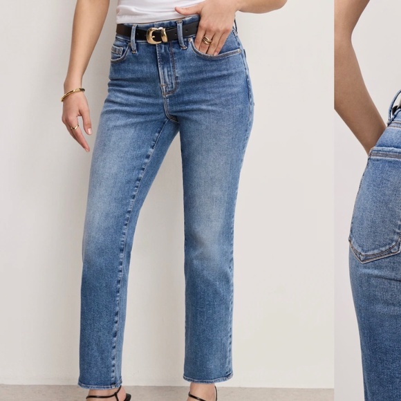 Good American Always Fits Petite Jeans - Picture 1 of 6